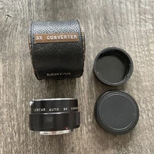 Vintage Lentar 3x Converter Lens Made in Japan With Lens cover & Case Camera Buy