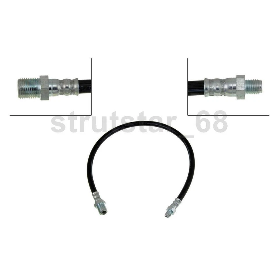 4 передних задних тормозных шланга подходят для пикапа Dodge D200 3,8 л 5,1 л 5,2 л - Изображение 3 из 4