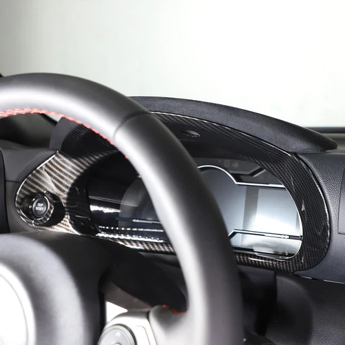 ABS Carbon Fiber interior Trim Cover Set Fits Toyota GR86 / Subaru BRZ 2022-2025 - Picture 11 of 48