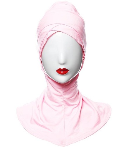 Islamic Arab Womens Under Scarf Hijab Hat Bone Bonnet Ninja Neck Cover Headwear - Picture 27 of 33