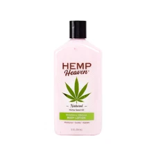 Hemp Heaven Natural Hemp Seed Oil Body Lotion 12 Ounces - Strawberry Hibiscus...