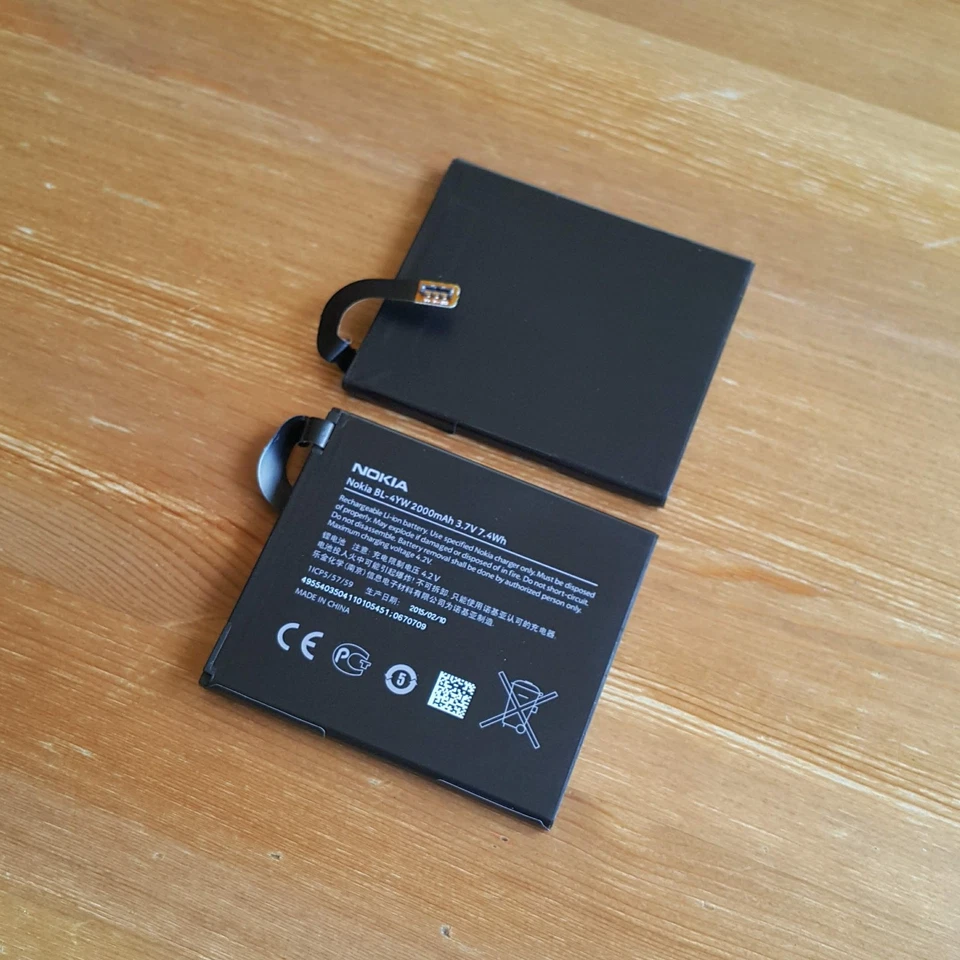 Bateria Original NOKIA LUMIA 925 BL-4YW 2000mAh Boa Qualidade - Vendedor Local - Imagem 4 de 4