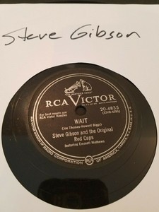 Steve Gibson Original Red Caps W Damita Jo I Went To Your Wedding Wait Rca Ebay