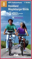 ADFC Radtourenkarte 8 - Havelland Magdeburger Börde