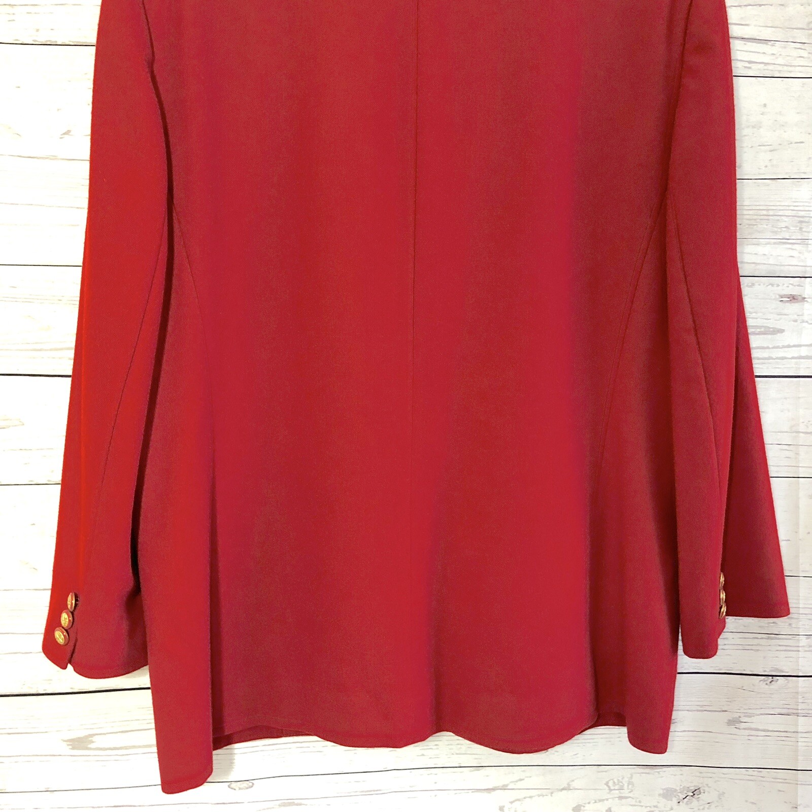 Pendleton Wool Blazer Jacket Long Sleeves Gold Bu… - image 7