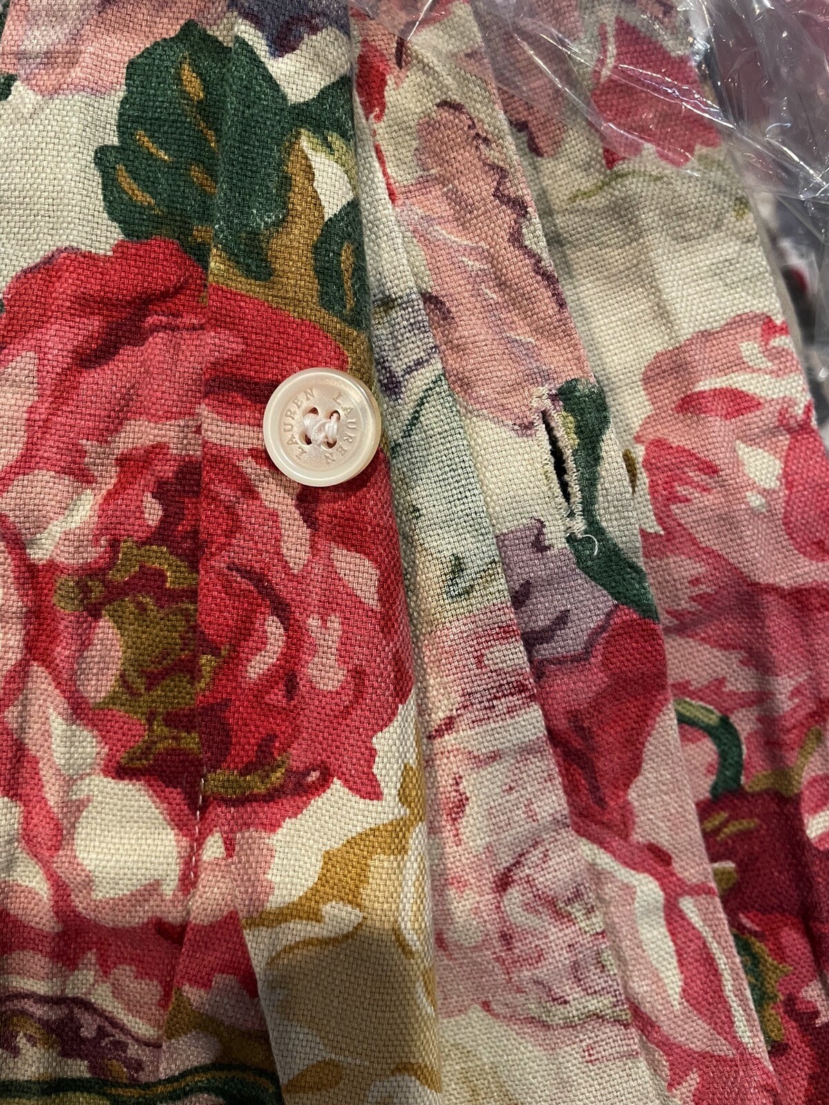 VTG Ralph Lauren Surrey Garden Floral King Size 110x96 Duvet Cover eBay