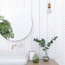 Chevron Wet Wall Panels 1000mm x 2400mm x 10mm