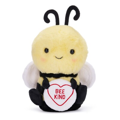 BEE SWIZZELS LOVE HEARTS 18CM BEE 'BEE KIND' 37646P PLUSH SOFT CUDDLY TOY TEDDY