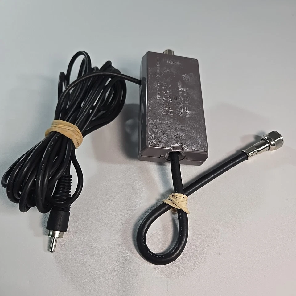 Official OEM Original NES SNES Nintendo System RF Switch TV Cable Cord Tested - Image 4 of 4