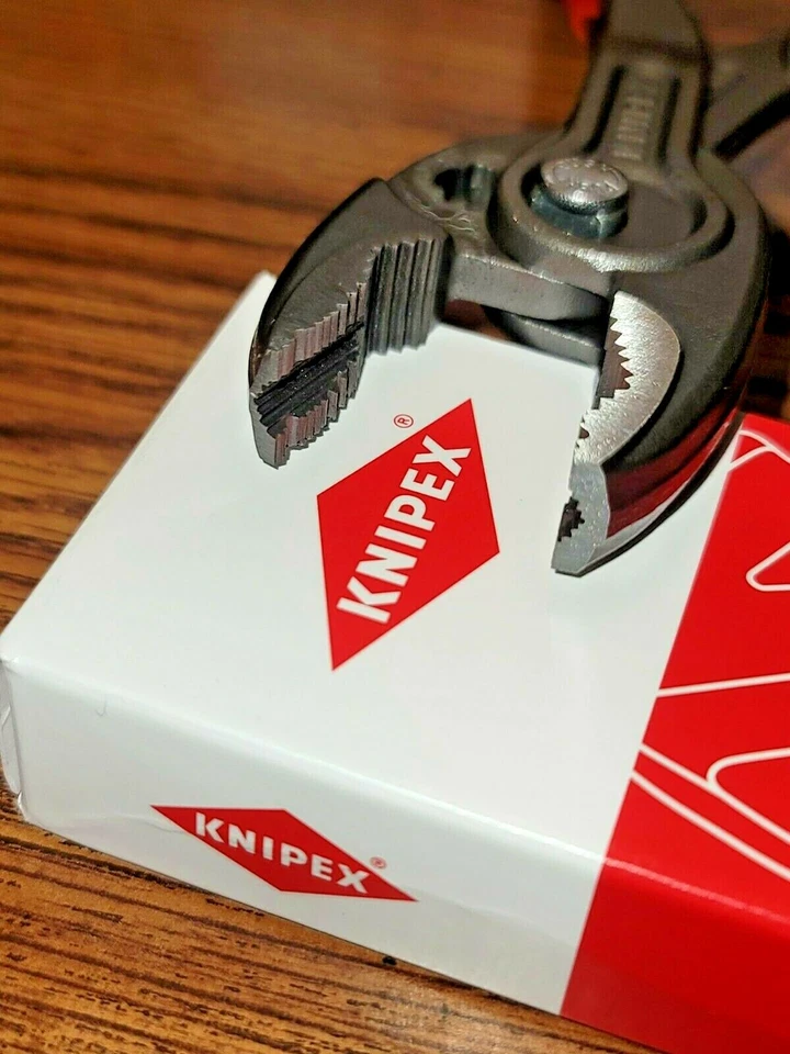 Knipex 8" Twin Grip Adjustable Damaged Screw & Bolt Extraction Pliers #82 01 200 - Image 2 of 3