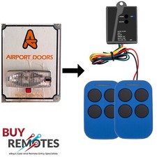 Airport Doors Remote Control Upgrade Receiver Kit - Update Your Remote Security!