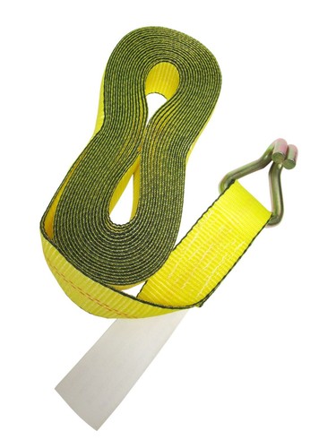 2" x 30' Ratchet Tie-Down Strap with J-Hooks, WLL 3,335 lbs Trailer, ATV, Auto - Picture 9 of 9