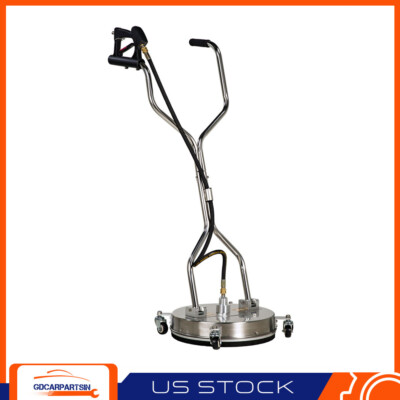 #ad 16.5quot; Pressure Washer Surface Cleaner with 4 Spinner Wheels Stainless Steel $144.99