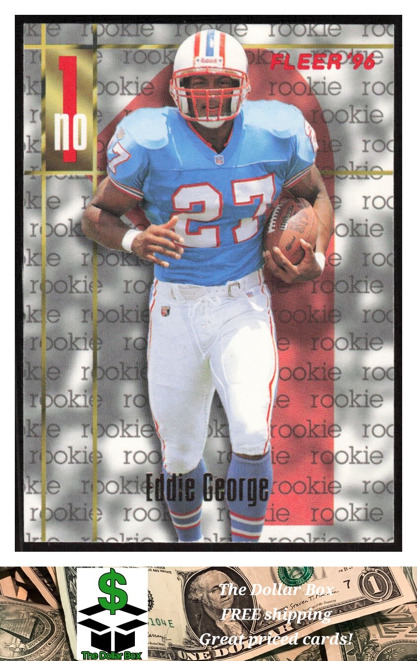 1996 Fleer #155 Eddie George - Houston Oilers