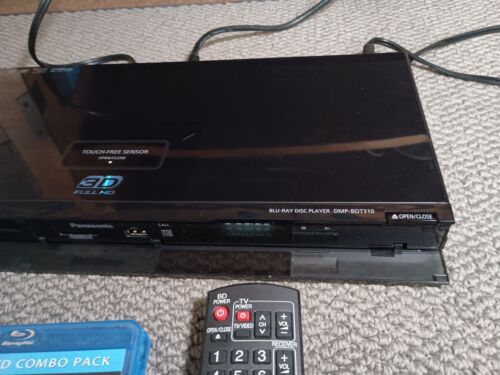 Panasonic DMP-BDT310 Full HD 3D Blu-ray Disc Player With Remote TESTED - Photo 1 sur 6