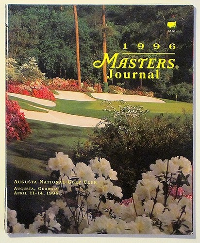 LOT OF 7 MASTERS GOLF JOURNALS PROGRAMS + 1998 PLAYERS GUIDE W TIGER WOODS COVER - Picture 2 of 8