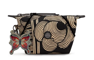 Kipling ART POUCH MINI Small Multi-Use Travel Pouch Etched Posie RRP £48.90