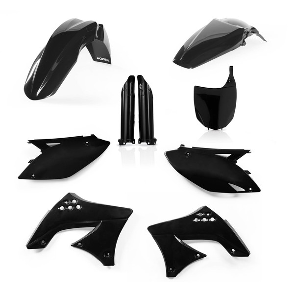 Acerbis Set Motorradverkleidungen Plastics Schwarz Kawasaki KX 450 F 2009 2010-image