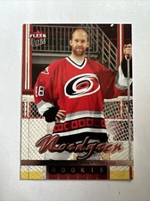 2005-06 Ultra Carolina Hurricanes Hockey Card #207 Niklas Nordgren Rookie