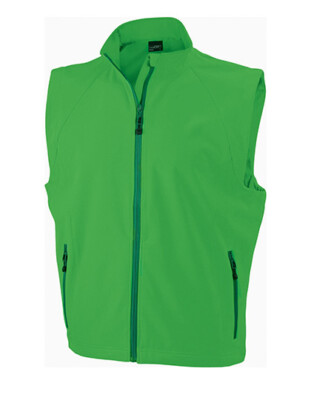 JAMES+NICHOLSON Softshellweste Herren Soft Shell Weste Funktion S-3XL JN1022 NEU