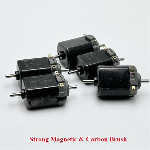 5-Pole Rotor Dual Shaft Mini 130 Motor DC 12V-24V High Speed DIY RC Rail Train - Picture 6 of 8