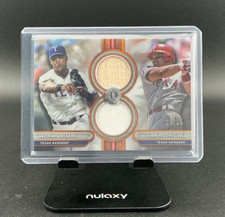 2024 Tribute Dual Relics Players Orange - Adrian Beltre & Ivan Rodriguez #23/25