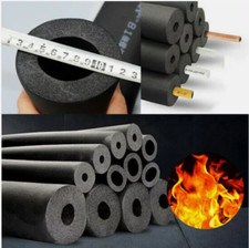PPR Thermal Insulation Pipe Sponge Foam Rubber Tube Wrap Lagging ID 6-31mm
