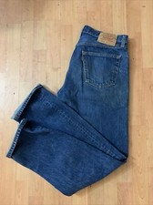 VTG Levis 501XX Jeans Made in USA Blue Straight Button Fly 90s Denim 33x32