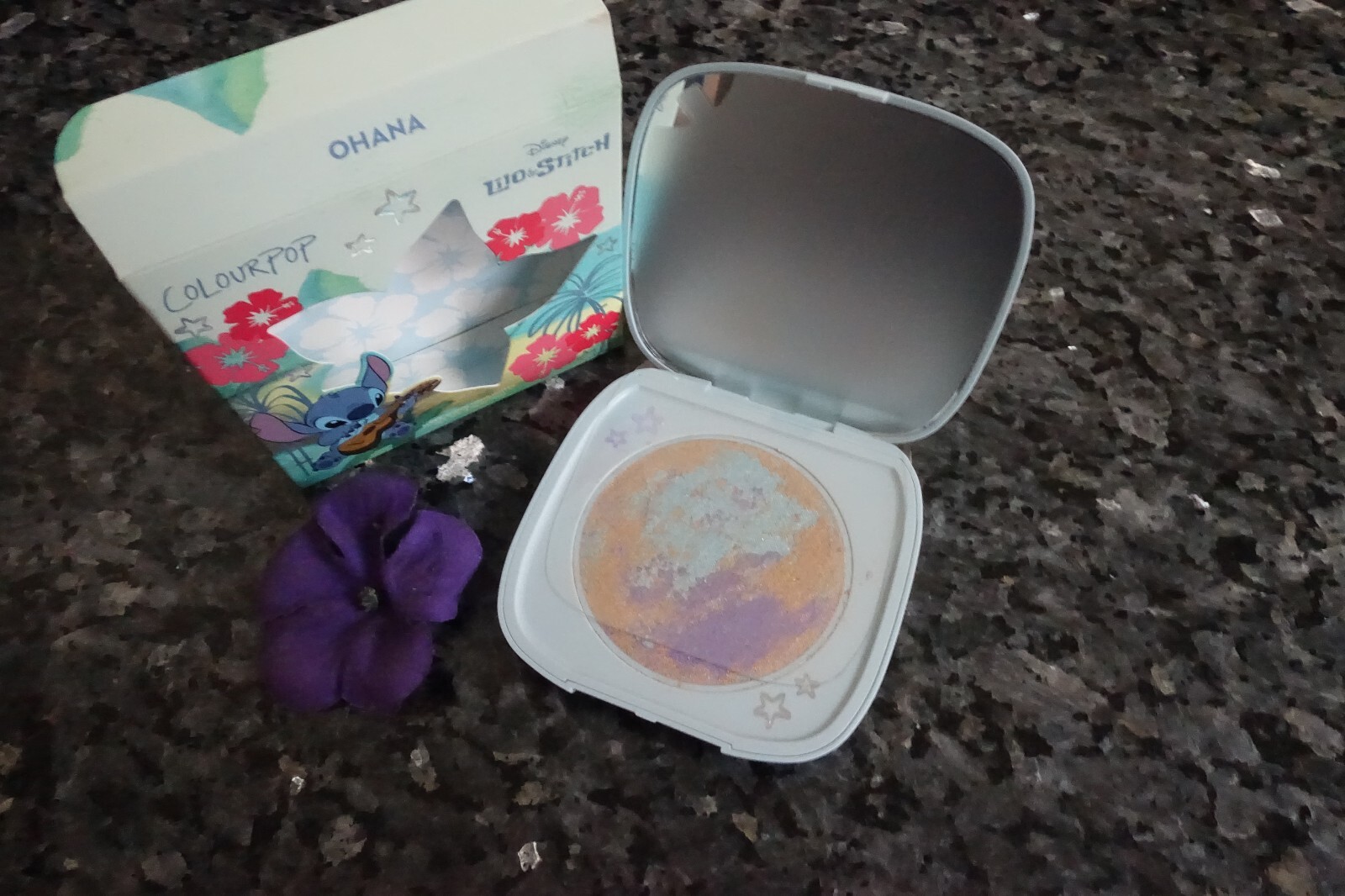 ColourPop and Disney's Lilo & Stitch Tie-Dye Super Shock Highlighter