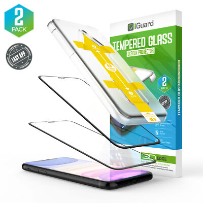 2x EASY APP für Apple iPhone X XS 11 PRO Schutzglas ECHTGLAS 3D Glasfolie NEU