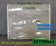 C36286 PREMIUM CARBON CABIN AIR FILTER for 2013-2020 FORD FUSION & LINCOLN MKZ