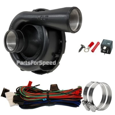 Davies Craig 8065 EWP150 Remote Electric Water Pump Kit Black Aluminum Universal