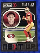 2021 #NXT-TLA Trey Lance Panini Playbook Football Next Up RC 49ers