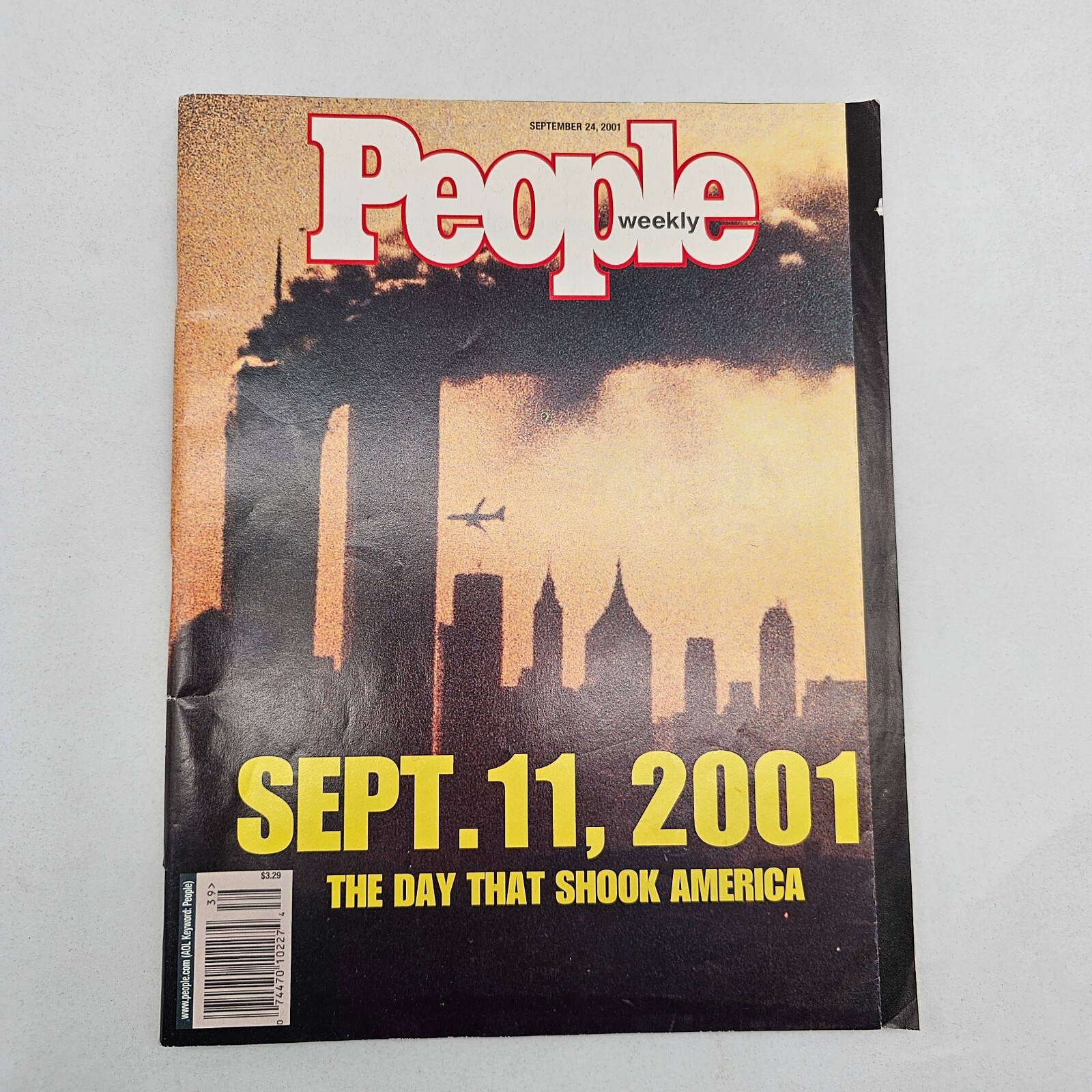 People Weekly Magazine September 11 Terror Attacks WTC World Trade Center, VTG-image