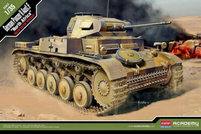 Academy 13535 _V 1/35 PZ. II AUSF. F ''NORTH AFRICA''