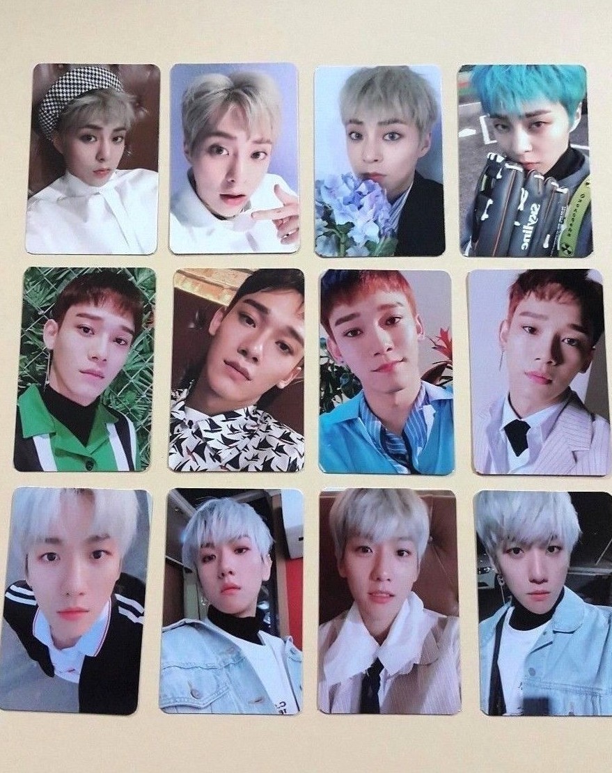 EXO CBX Blooming Days Official photocard 2nd mini album