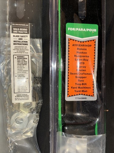 NEW 2 Arnold 21” Universal 3in1 Mulch Bag Lawn Mower Blade 490-100-0091 & 0054 - Picture 3 of 5