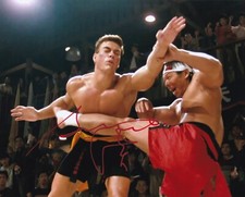 BOLO YEUNG signed autograph 20x25cm BLOODSPORT in person autograph ACOA