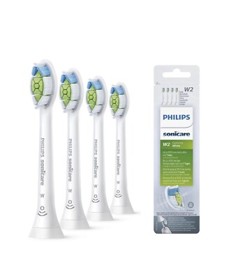 Phillips Sonicare W2 optimaler Ersatz Zahnbürstenköpfe weiß - 4er-Pack