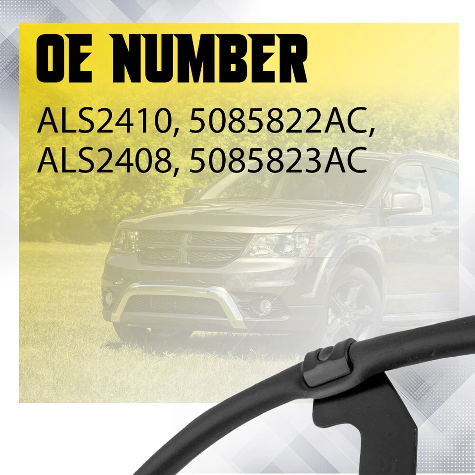 2X ABS Wheel Speed Sensor Front Right & Left For 2011 2012 13-2019 Dodge Journey - Image 3 of 4
