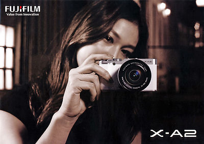 Prospekt Katalog Fuji Fujifilm X-A2 XA2 XA-2 2 Value From Innovation