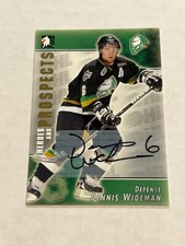 2004-05 ITG HEROES AND PROSPECTS DENNIS WIDEMAN ROOKIE AUTO LONDON KNIGHTS A5