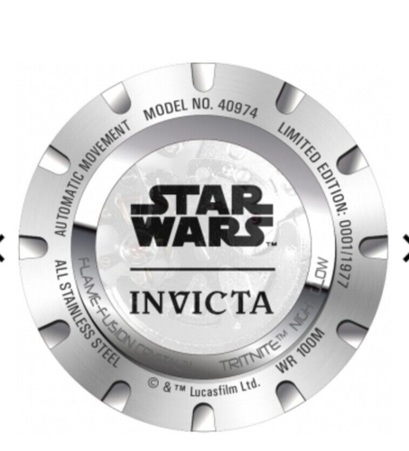 Invicta Star Wars Boba Fett Automatic Men's Watch 52mm, Green Model #40974 - Picture 9 of 11