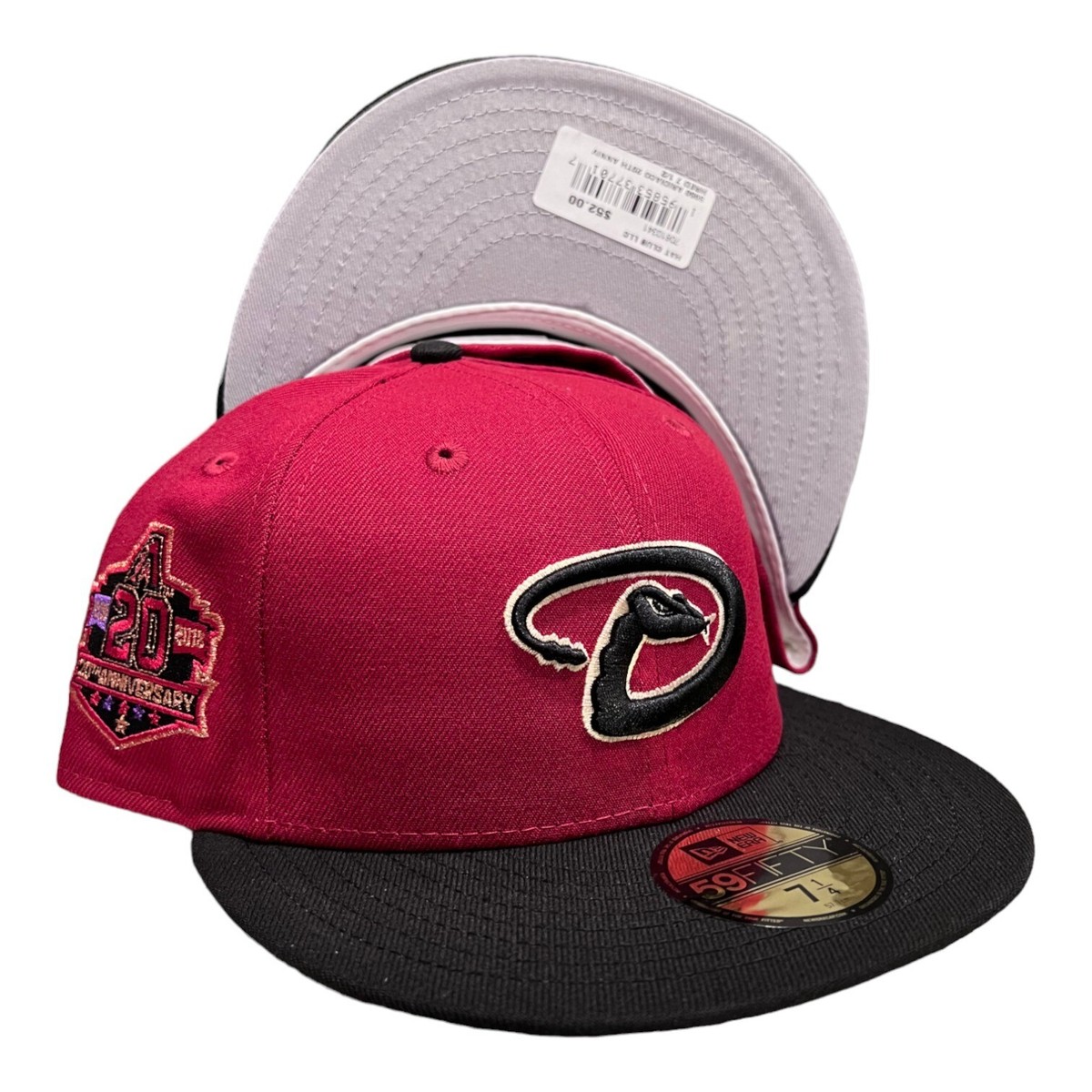 新品 ダイヤモンドバックス ニューエラ59FIFTYキャップ 7 1/4 NEW ERA MLB ダイヤモンドバックス キャップ オーセンティック