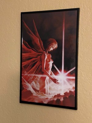Evangelion Rei Ayanami Anime Poster