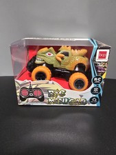 RC Mini Car BCP Toy Electronic Orange Green Dinosaur Remote Control 1:43 Scale