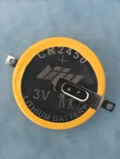 CR-2450 Tab Memory Back up Battery for Kenwood  TS-440S  TS-940S TS-711A TS-50S