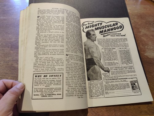 SUPER SCIENCE STORIES Science Fiction Pulp Magazine No.9 Vintage British Ed - Picture 8 of 10