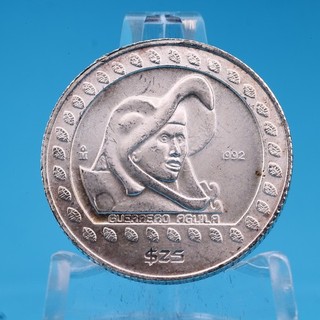 Mexiko 25 Pesos 1992 Guerrero Aguila 7 7 Gr. Silber 999 unz.