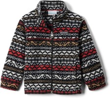 Columbia Boys Zing III Printed Fleece Jacket - Size S , BRAND NEW, 2 Available